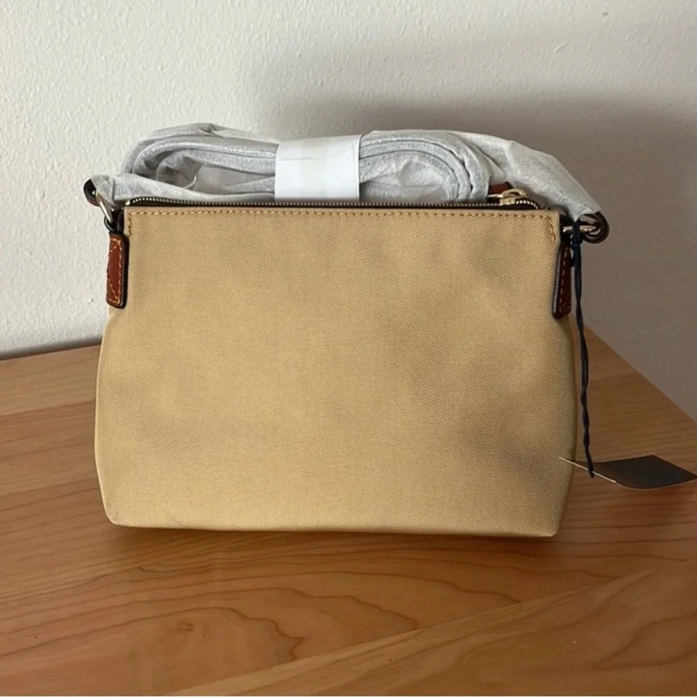 NWT Dooney & Bourke Khaki Crossbody Pouchette